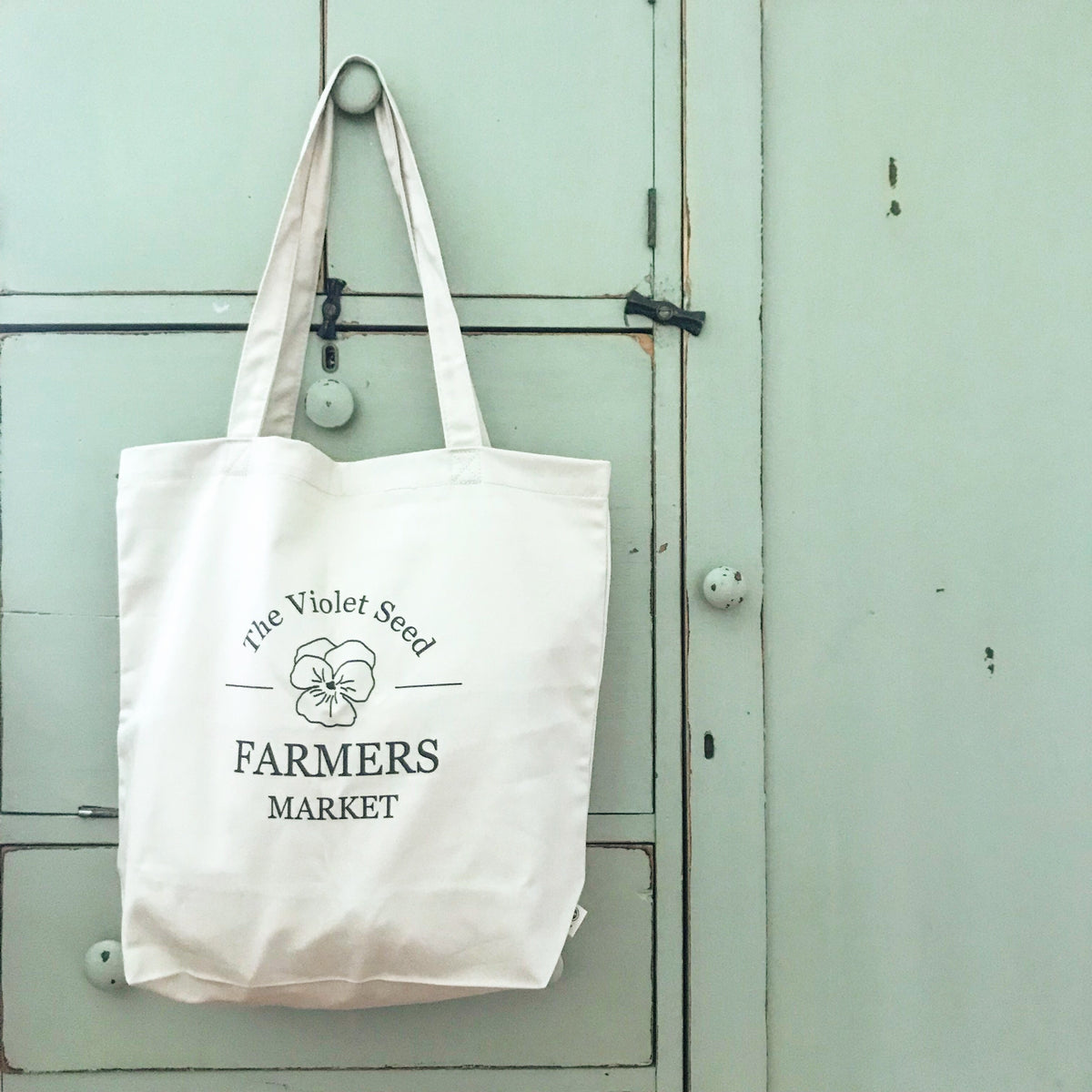 Farm Fresh Lemon Market Canvas Tote Bag